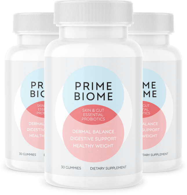 Prime Biome 3 bottles — 90-day supply